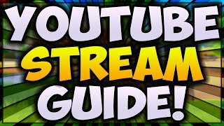 How To LIVESTREAM On YouTube 2020 DONATION and SUB ALERTS 🔴 ULTIMATE Streaming Guide [upl. by Briny612]