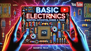 Understanding Basic Electronic Components – Resistors Capacitors Diodes Transistors amp More [upl. by Alekat]