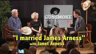 GUNSMOKE quotI married James Arnessquot with Janet Arness amp Bruce Boxleitner on A WORD ON WESTERNS [upl. by Peedus852]