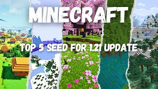 Minecraft Top 5 most Beautiful Seeds minecraft minecraftseed pirateking [upl. by Leland]