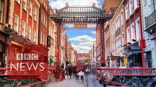 Inside Londons Chinatown 360 video  BBC News [upl. by Eahsram]