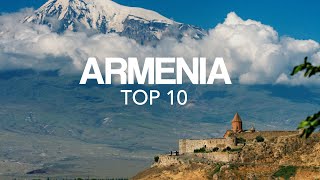 10 Best Places to visit in Armenia – Travel Video [upl. by Merilee]