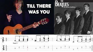 Till There Was You  Lead amp Rhythm Guitar Lesson  Tabs amp Chords [upl. by Otir]