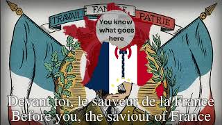 “Maréchal nous voilà” unofficial anthem of Vichy France remastered [upl. by Warms514]