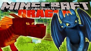 Minecraft  HOW TO TRAIN YOUR DRAGON  Baby Dragons 1 [upl. by Even]