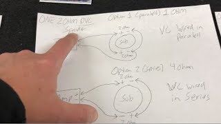 HOW TO  SINGLE SUB DUAL VOICE COIL WIRING [upl. by Nonnarb84]