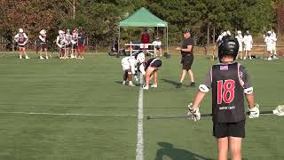 Team Carolina 2026 vs Crown Lacrosse 2526 October 26 2024 Second Half [upl. by Katrina]