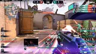 T1 ROSSY ACE SITE HOLD VS TEAM LIQUID  AfreecaTV Valorant League 2023 [upl. by Cristobal]