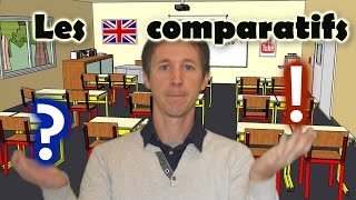 Les comparatifs en anglais [upl. by Alyworth]