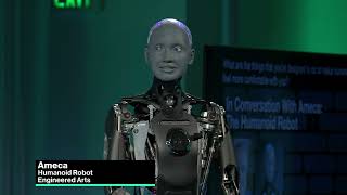 Ameca Says AI Robots Wont Take Human Jobs [upl. by Hailee]