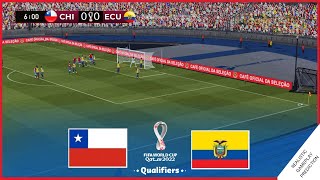 ⚽CHILE vs ECUADOR  Eliminatorias Qatar 2022  Nov 16 2021  Simulación Realista [upl. by Nylirad]