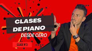 🎹 Clases de Piano Desde Cero 🎶Curso de Piano Clase 3 Acordes Mayores y su Fórmula 🎼✨ [upl. by Dorthea901]