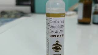 Medicine review in English Ciplox D eye ear drops uses side effects complications [upl. by Yacano]