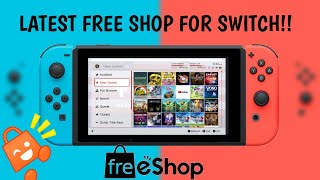 Setting Up New FreeShop for Nintendo Switch in Tinfoil App  Download Games with Ease 2023 [upl. by Attoynek]