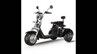 StarBiker Trike 40Ah EScooter Elektroroller 2Sitzer EChopper [upl. by Sanjiv]