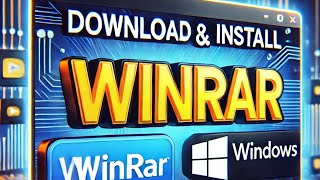 WinRAR Installation Guide for Beginners Download Install and Use WinRAR on Windows winrar [upl. by Mcdonald]