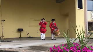 Drum and Fife Concert at the Cass River Colonial Encampment in Frankenmuth [upl. by Pearline5]