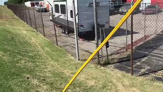 Abandoned railroad crossing on se 15th st Midwest city ok [upl. by Tapes]