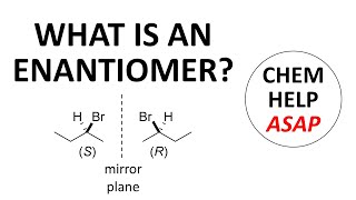 enantiomers  nonsuperimposable mirror images [upl. by Trebliw]