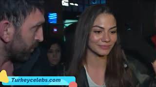 Demet Özdemir video looks wow in public [upl. by Moule]