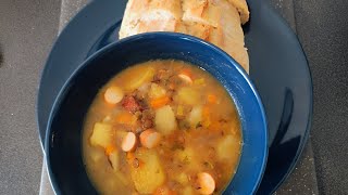 Linsensuppe deutsch food essen follow lecker gesundeernährung yummyyoutube cooking recipe [upl. by Eiramait]