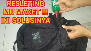 Cara memperbaiki resleting yang macet atau keset dengan mudah dan cepat [upl. by Epilif]