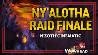 Nyalotha Raid Finale  NZoth Cinematic [upl. by Dinerman]