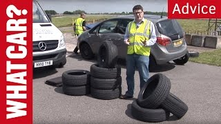 Cheap tyres versus expensive tyres  What Car [upl. by Aramanta]