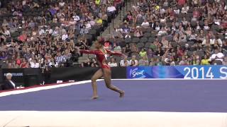 Margzetta Frazier  Floor  2014 Secret US Classic [upl. by Duwe]