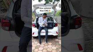 New Grand i10 Nios sportz cng Dual cylinder🔥shorts [upl. by Notlrahc]