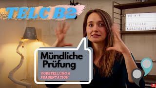 Tipps telc B2 mündliche Prüfung Vorstellung und Präsentation [upl. by Gavrielle]