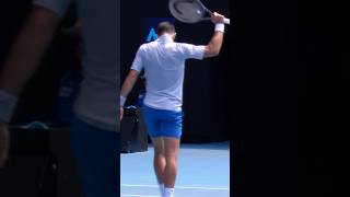 Novak Djokovics OUTRAGEOUS winner 🔥 [upl. by Verity]