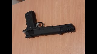 3D printed compensator for airsoft 1911 [upl. by Towill]