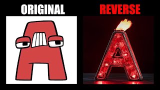 Reverse Alphabet Lore But In The Form Of A Lighter AZ  Alphabet Lore Meme Animation  TD Rainbow [upl. by Ewall855]