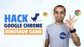 Hack Google Chrome Dino Game For Unlimited Score [upl. by Murial]