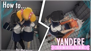 Guide How To Drown Raibaru And Osana  Yandere Simulator Demo [upl. by Aremmat]