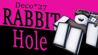 Rabbit Hole ラビットホール Deco27  Roblox Moon Animation [upl. by Annorah494]