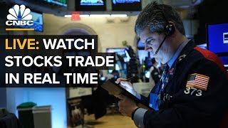 LIVE Watch stocks trade in real time – 2282020 [upl. by Nad]