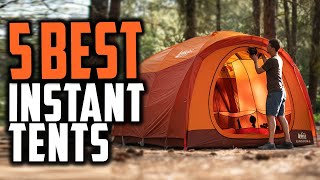 Top 5 Best Instant Tents For Stress Free Camping In 2023 [upl. by Osithe]