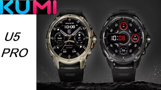 KUMI Watch U5 PRO Review The Best Budget Adventure smart watch [upl. by Dazhahs]