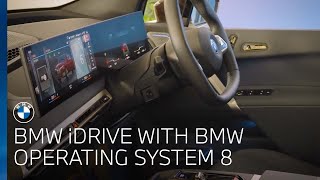 BMW iDrive with Operating System 8  BMW UK [upl. by Arakaj279]