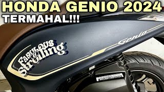 HONDA GENIO 2024 ISS MATTE BLUE [upl. by Lilah]