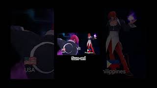 Chou usa vs chou Philippines chou funny moments mobilelegends mlbb [upl. by Sivrad]