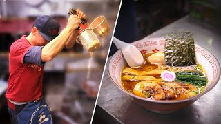 What It Takes to Make 400 Bowls of Ramen From Scratch • Tasty [upl. by Adnil9]