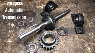 Making an Automatic Twospeed Go kart Transmission [upl. by Phina423]