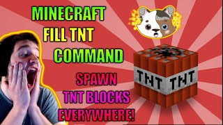 Lots of TNT Everywhere Command in Minecraft  Fill Command Read Description [upl. by Moya]