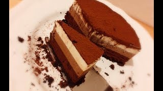 Torta ai tre cioccolati senza uova [upl. by Hullda735]