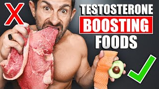 7 BEST Foods to BOOST Testosterone Levels Naturally ALL MEN SHOULD EAT THIS [upl. by Fenn]