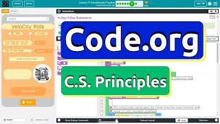 Codeorg Lesson 76B Conditionals Practice  Answer Tutorial  Unit 4 CS Principles 2023 [upl. by Denyse]