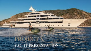 PROJECT X  8800m 288′ 8″  Golden Yachts Athens  Luxury Motor Yacht for Charter [upl. by Assisi]